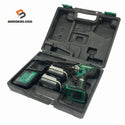 ☆中古品☆makita マキタ 14.4V 充電式インパクトドライバー MTD001DSX バッテリー2個(14.4V 1.5Ah) 充電器 ケース付 DIY用116979 - 1