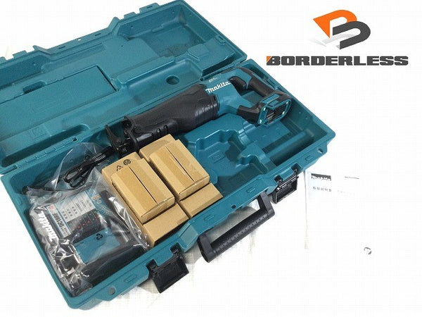 ☆未使用品☆makita マキタ 18V 充電式レシプロソー JR187DRGX バッテリ2個(6.0Ah) 充電器 ケース付 コードレスセーバソー136147 - 2