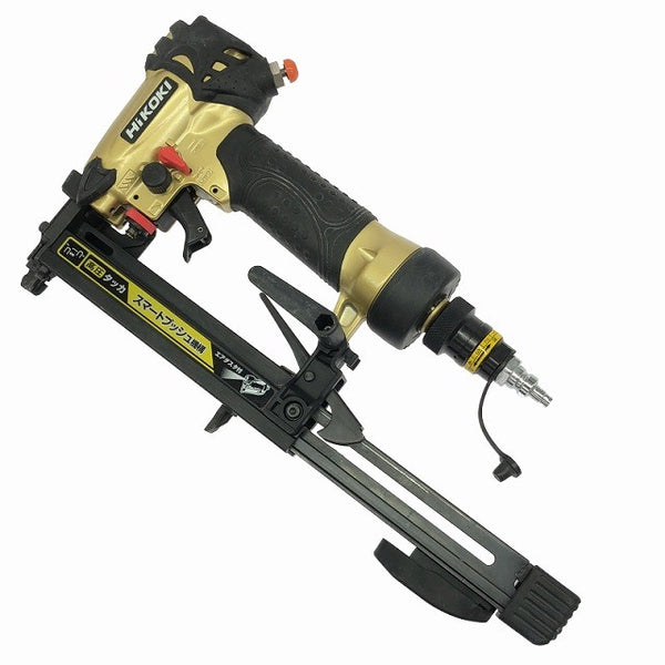 ☆美品☆HiKOKI ハイコーキ 高圧エアタッカー N2510HMB ステープル幅10mm 長さ13～25mm エアタッカ123258 - 8