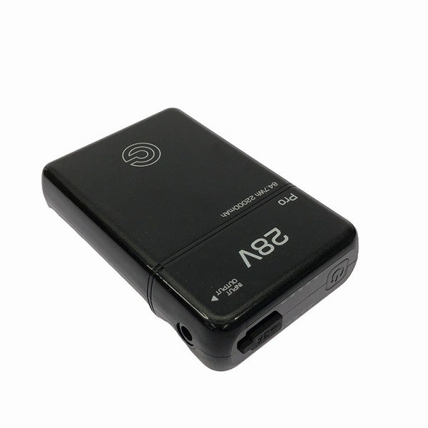 ☆中古品2点☆長信ジャパン バッテリーセット GB428 本体2個+AC充電ケーブル2本 空調作業服 暑さ対策134575 - 5