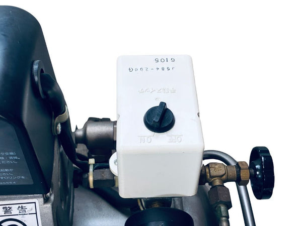 ☆中古品☆ HITACHI 日立 100V 常圧コンプレッサー  スーパーオイルフリーベビコン 0.2LP-7S BEBICON エアーコンプレッサー133605 - 7