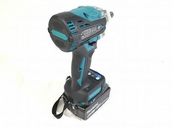 ☆未使用品☆makita マキタ 18V 充電式インパクトレンチ TW300DRGX バッテリ2個(18V6.0Ah) 充電器 ケース付 コードレス133428 - 5