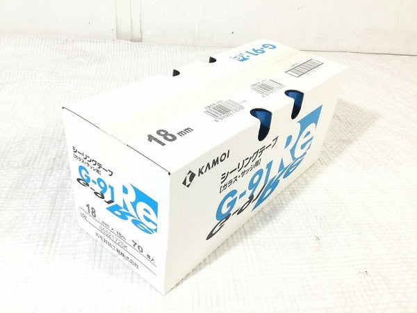 ☆未使用3ケースセット☆KAMOI カモ井加工紙 シーリングテープ G-91Re 18mm×18m 70巻 ガラス・サッシ用128487 - 5