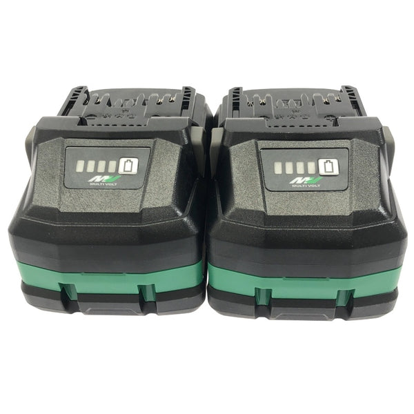 ☆美品2個セット☆HiKOKI ハイコーキ 36V 4.0Ah 純正 マルチボルトバッテリー BSL36B18X リチウムイオンバッテリー 蓄電池118594 - 5