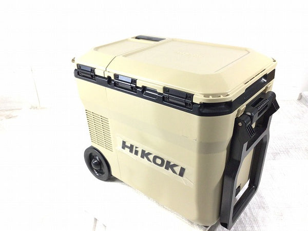 ☆極美品☆HIKOKI ハイコーキ 14.4V/18V/36V コードレス冷温庫 UL18DC サンドベージュ 本体+AC100Vアダプター+シガーコード 保冷温 113802 - 4