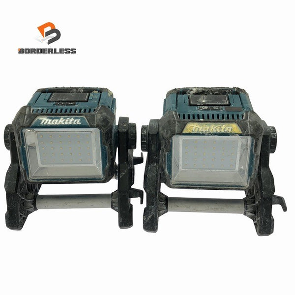 ☆中古品2点☆makita マキタ 14.4V/18V/100V 充電式スタンドライト ML811 コードレス 投光器 LED 作業ライト 現場ライト 作業灯130364 - 1