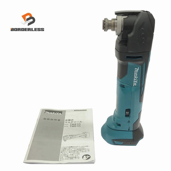 ☆極美品☆makita マキタ 18V 充電式マルチツール TM51D 本体のみ コードレス バッテリー式 カットソー マルチパワーツール 研削137647 - 1