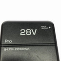 ☆中古品2点☆長信ジャパン バッテリーセット GB428 本体2個+AC充電ケーブル2本 空調作業服 暑さ対策134575 - 9