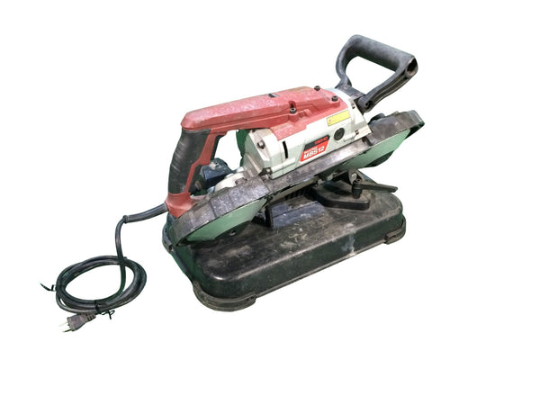 ☆中古品☆MEIHO メイホー ポータブルバンドソー MBS12 バイス付 コード式 帯鋸切断機 鉄工用 切断機 ワキタ120509 - 2