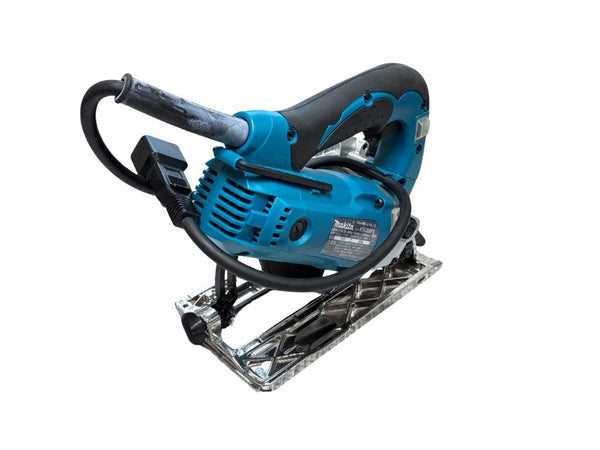 ☆極美品☆makita マキタ 100V 125mm 防じんマルノコ KS5200FX 本体+パーツ 100V 防塵  丸ノコ 丸のこ135092 - 4