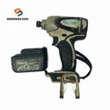 ☆中古品☆ makita マキタ 14.4V 充電式インパクトドライバー TD131D 白/ホワイト 本体+バッテリー1個(3.0Ah)133470 - 1