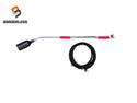☆未使用保管品☆HANTA ハンタ プロパンバーナー YOKOHAMA 5ｍガスホース LPG M-6K S24E 金属加工 加熱129520 - 1