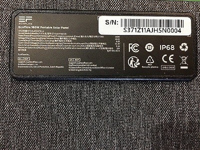 ☆未使用品☆ ECOFLOW エコフロー 160W ポータブルソーラーパネル/SOLAR PANEL ‎EF-Fold-P160-04 キャンプ 災害 地震115301 - 6