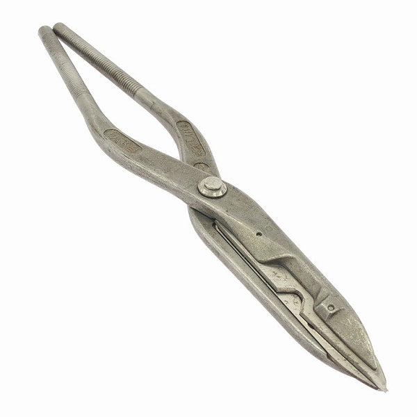 ☆中古品☆東北エスパル 替刃式 板金ハサミ/鋏/はさみ 伊達角 全長360mm 建築 金切り鋏138346 - 3