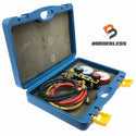 ☆中古品☆TASCO タスコ サイトグラス・高精度ゲージ付ゲージマニホールド TA120A-1 TA140B TA141B - 2