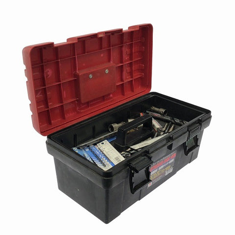 ☆中古品☆ makita マキタ 100V 13mm 電気ドリル モデル6305 本体+パーツ+社外ケース(PRO-ACT)電動ボーラー124570 - 0