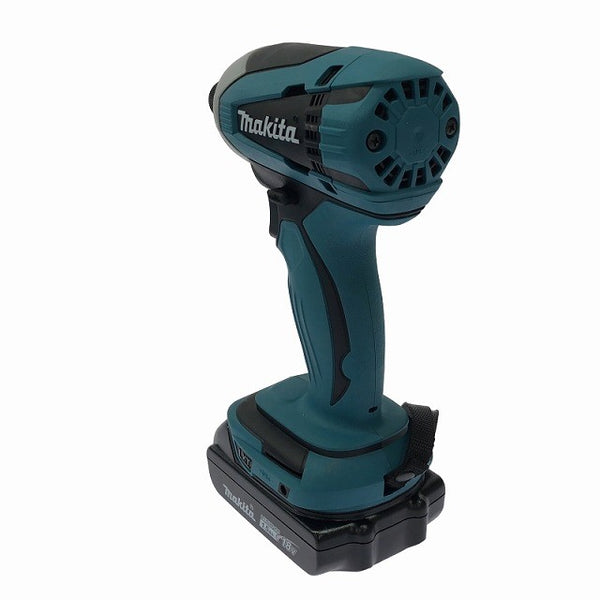 ☆未使用品☆makita マキタ 18V 充電式インパクトドライバー TD146DWHX 青 バッテリ2個(18V1.5Ah) 充電器 ケース付 コードレス119046 - 7