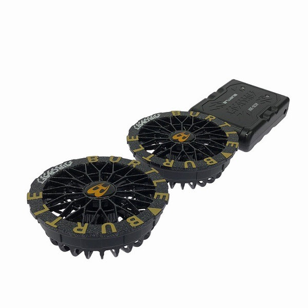 ☆未使用品セット☆BURTLE バートル 30V エアークラフト専用バッテリー AC10 マーリン ファンユニット AC10-2 メタリックゴールド131649 - 4