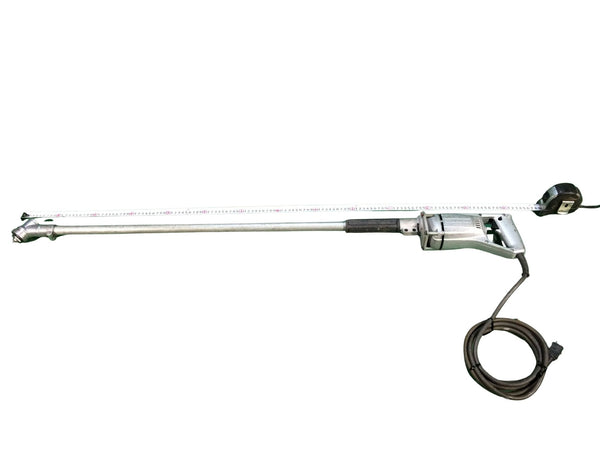 ☆中古品☆HITACIH 日立工機 100V 電気ドリル LUH-DH4 長柄付 ユニサイドジスク付 オートケレンダー 塗装用 屋根ケレン 研磨機130055 - 5