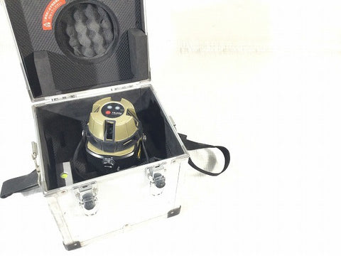 ☆中古品☆ TAJIMA タジマ レーザー墨出し器 GT8ZSi SENSOR TYPE センサータイプ 測定器 光学測定器 受光器 ハードケース付123060 - 0
