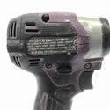 ☆中古品☆makita マキタ 18V 充電式インパクトドライバ TD173DGXAP 紫/パープル バッテリー2個(18V 6.0Ah) 充電器 ケース付 - 9