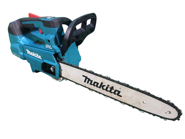 ☆比較的綺麗☆makita マキタ 18V＋18V 36V 充電式チェンソー MUC356D 本体のみ 350mm 造園 伐採131405 - 3