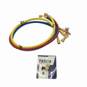 ☆極美品☆TASCO タスコ R410A/R32用 ゲージマニホールドセット TA122FA ケース付 マニホールド(TA122G＝TA140G TA141G) 116024 - 10