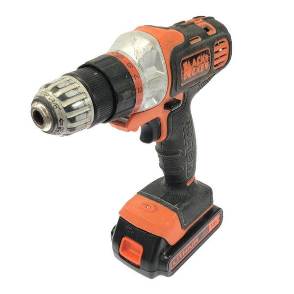 ☆中古品☆BLACK+DECKER 18V コードレスマルチツール EVO183B1 バッテリ2個(1.5Ah)充電器 ドリル サンダー ジグゾーヘッド付118065 - 4