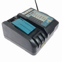 ☆中古品セット☆makita マキタ 18V 2.0Ah 純正 リチウムイオンバッテリー2個 BL1820B 急速充電器 DC18RF付 残量表示有 蓄電池137116 - 3