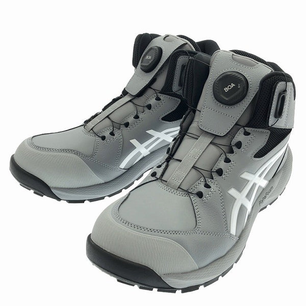 ☆未使用品☆ASICS アシックス プロスニーカー WINJOB CP314 BOA 1273A124-020 WIDE グラベル/白 26.5cm 安全靴 作業靴129358 - 4