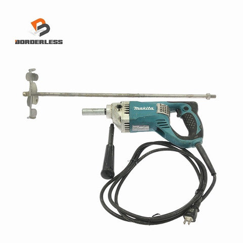 ☆中古品☆makita マキタ 100V カクハン機 UT1305 シャフト＋パドル付 コード式 かくはん機 撹拌機 攪拌機 ミキサー128548