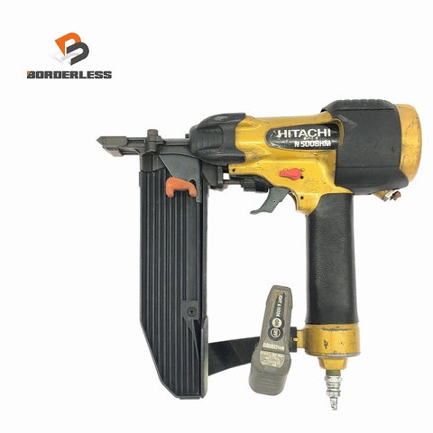 ☆中古品☆HITACHI 日立工機 高圧フロアタッカ N5008HM エア工具 エアタッカー119887