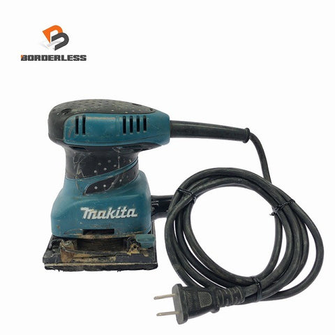☆中古品☆makita マキタ 防じんミニサンダ BO4555 本体のみ コード式 研磨 電動工具 大工道具 DIY126818