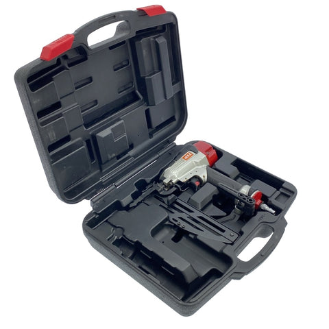 ☆中古品☆MAX マックス 一般庄/常圧 フロア用ネイラ TA-450F1/4MA ケース付 エアタッカー フロアタッカー エアータッカー118070 - 0