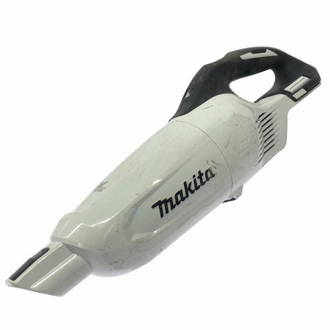 ☆中古品☆makita マキタ 18V 充電式クリーナー CL281FDZ 本体＋サイクロンアタッチメント＋パイプ＋ノズル付 コードレス 掃除機129216 - 0