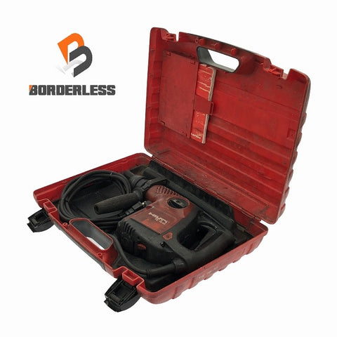 ☆中古品☆HILTI ヒルティ 100V ハンマドリル TE16-M ケース付き ハンマードリル 穴あけ 斫り 電動工具
