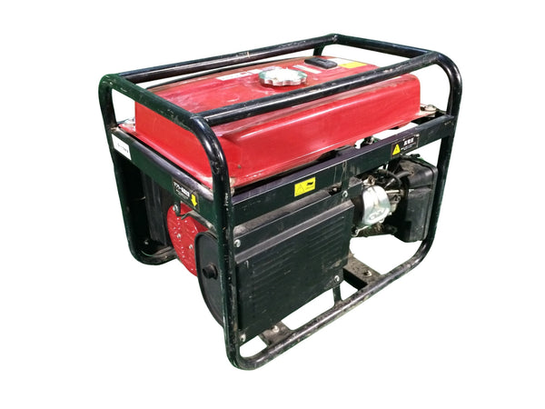 ☆中古品☆WAKITA ワキタ メイホー ガソリンエンジン発電機  HPG2500-6 100V 60Hz 2.5KVA アウトドア 防災130297 - 4