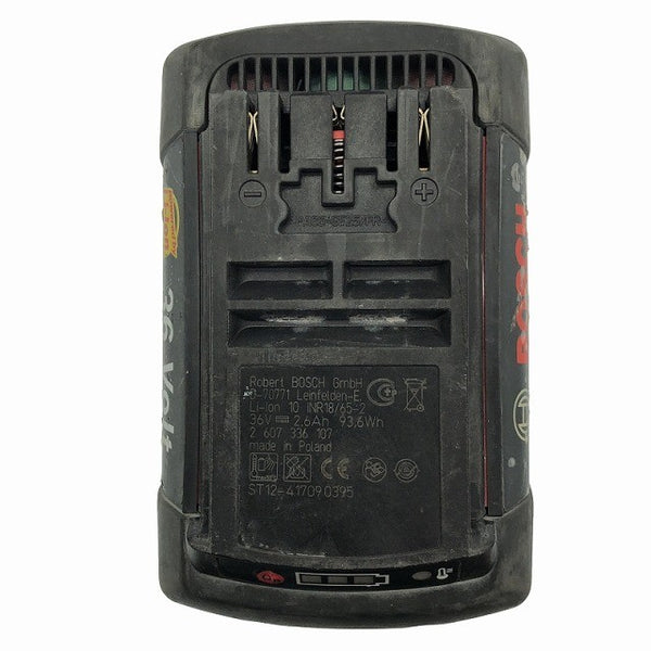 ☆中古品☆BOSCH ボッシュ 36V コードレスハンマドリル GBH36V-LI バッテリー2個 充電器 ケース付119932 - 9