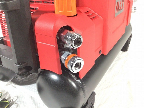 ☆未使用品☆MAX マックス100V 11L 常圧/高圧 スーパーエアコンプレッサー AK-HL1310E 赤/レッド AIモード Bluetooth搭載134149 - 6