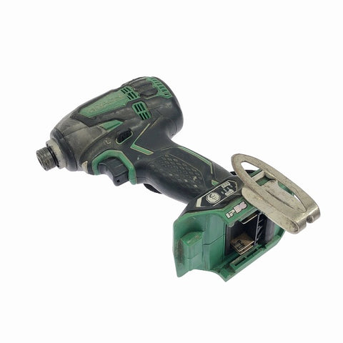 ☆中古品☆ HITACHI 日立工機 18V コードレスインパクトドライバー WH18DDL2 緑/グリーン 本体のみ 電動工具 - 0