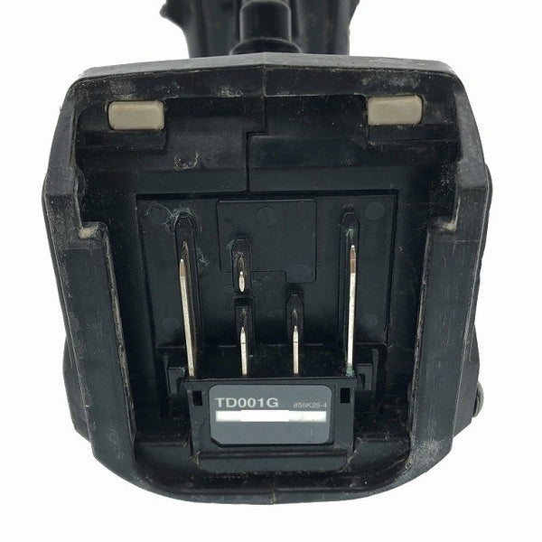 ☆中古品☆makita マキタ 40Vmax 充電式インパクトドライバー TD001G 黒/ブラック 本体のみ コードレス バッテリー式117185 - 9