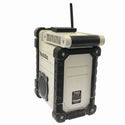 ☆中古品☆makita マキタ 7.2V～18V/100V 充電式ラジオ MR107 白/ホワイト 本体のみ コードレス 作業ラジオ 現場ラジオ134868 - 5