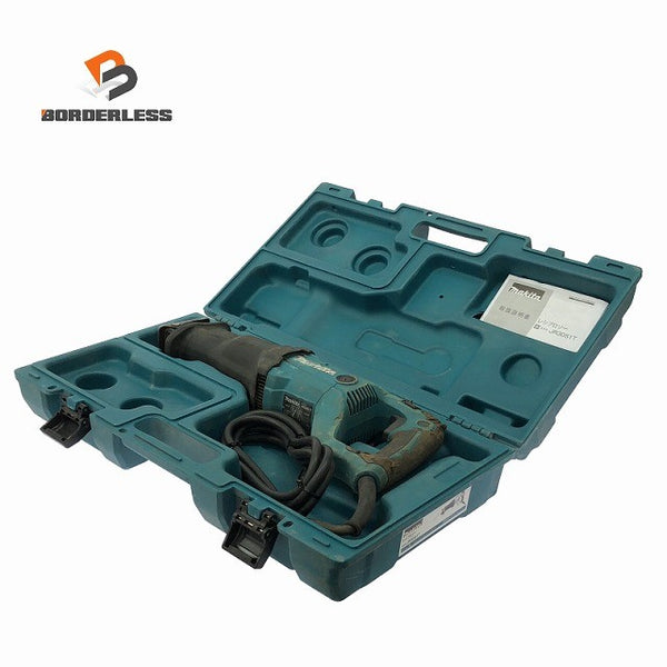 ☆中古品☆makita マキタ 100V 50/60Hz レシプロソー JR3051T ケース付 セーバーソー セーバソー 電気のこぎり 電動工具130707 - 1