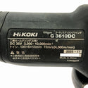 ☆中古品☆HiKOKI ハイコーキ 36V 100mm コードレスディスクグラインダ G3610DC バッテリー1個(BSL36A18X)付135800 - 7