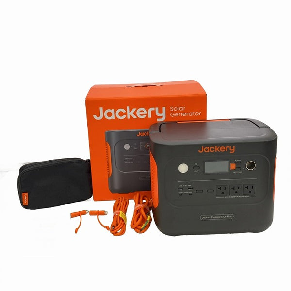 ☆極美品☆ Jackery ジャクリ ポータブル電源 1000 Plus JE-1000C 1264.64Wh 2000W アウトドア キャンプ 防災 非常用電源111590 - 10