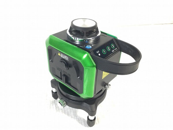 ☆極美品☆SHINWA シンワ レーザーロボ XLine グリーン 71618 受光器 三脚 ケース付 グリーンレーザー墨出し器 光学測定器122004 - 6