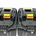 ☆中古品2点セット☆makita マキタ 18V 6.0Ah 純正リチウムイオンバッテリー BL1860B×2 急速 残量表示 LITHIUM-ION 雪マーク131960 - 8