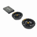 ☆未使用品セット☆BURTLE バートル 24V エアークラフト専用バッテリー AC09 ファンユニット AC09-1 黒/ブラック 2025年モデル - 5