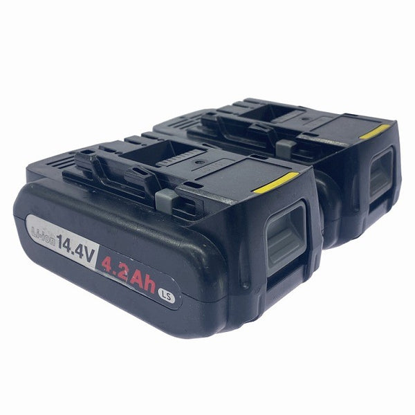 ☆中古品 2個セット☆Panasonic パナソニック 14.4V 4.2Ah リチウムイオンバッテリー EZ9L45 2個 蓄電池 バッテリ131746 - 2