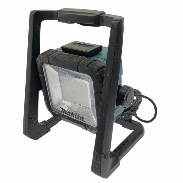 ☆中古品 2点☆makita マキタ 14.4V/18V 充電式ファン CF201D 本体+ACアダプター LEDスタンドライト ML805135860 - 2